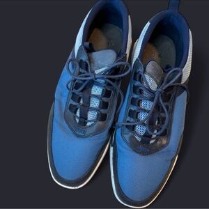 Wolf & Shepard Stylish crossover victory trainers blue and black sz 10